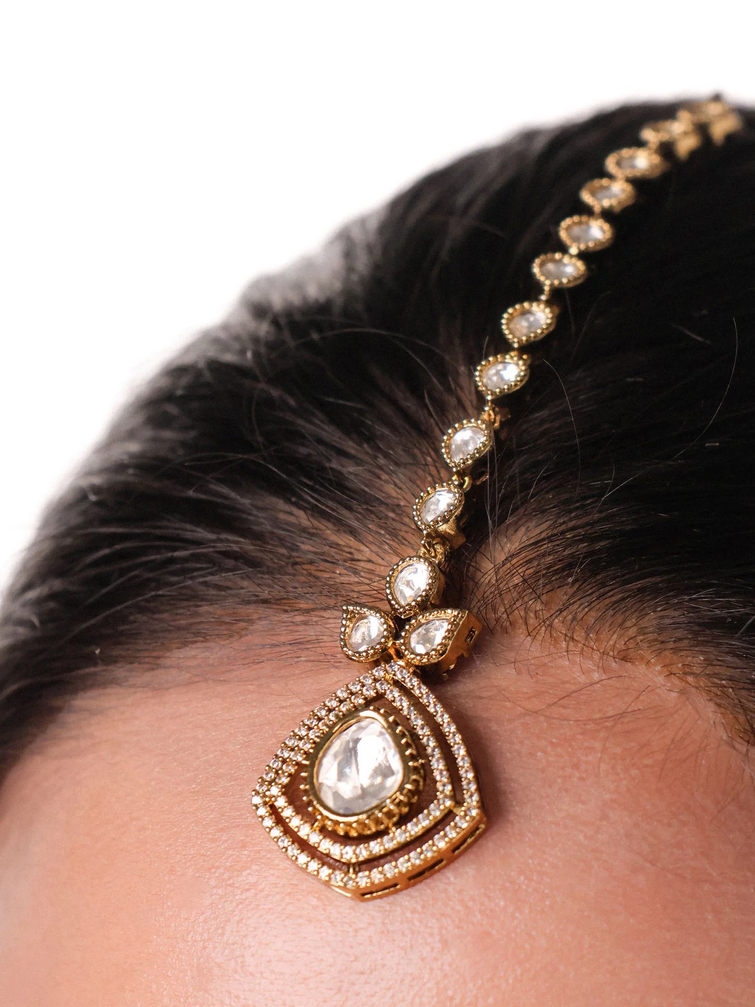 Victorian Polki Royale Necklace Set - Image 4