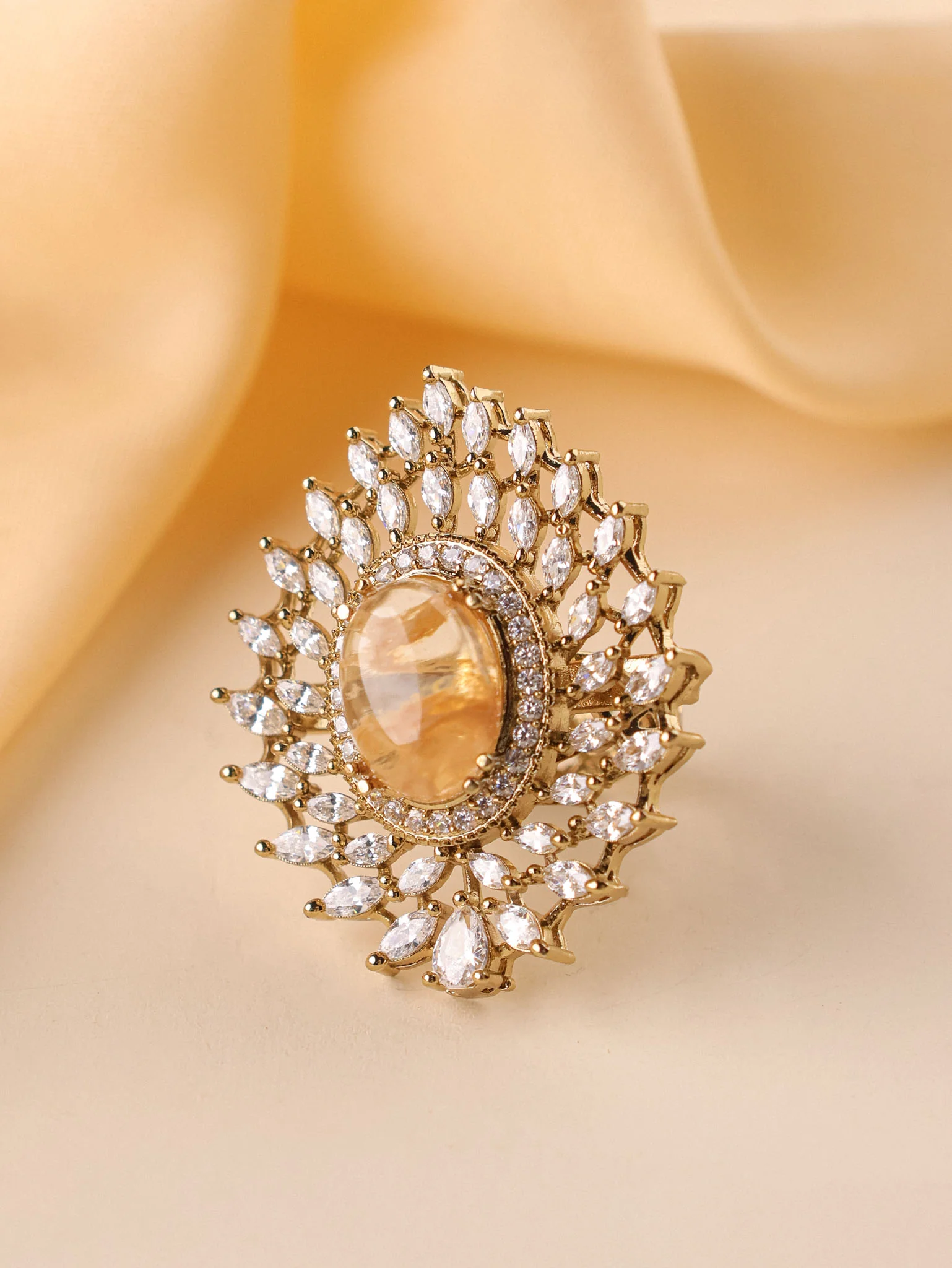 Victorian Statement Cocktail Ring - Image 6