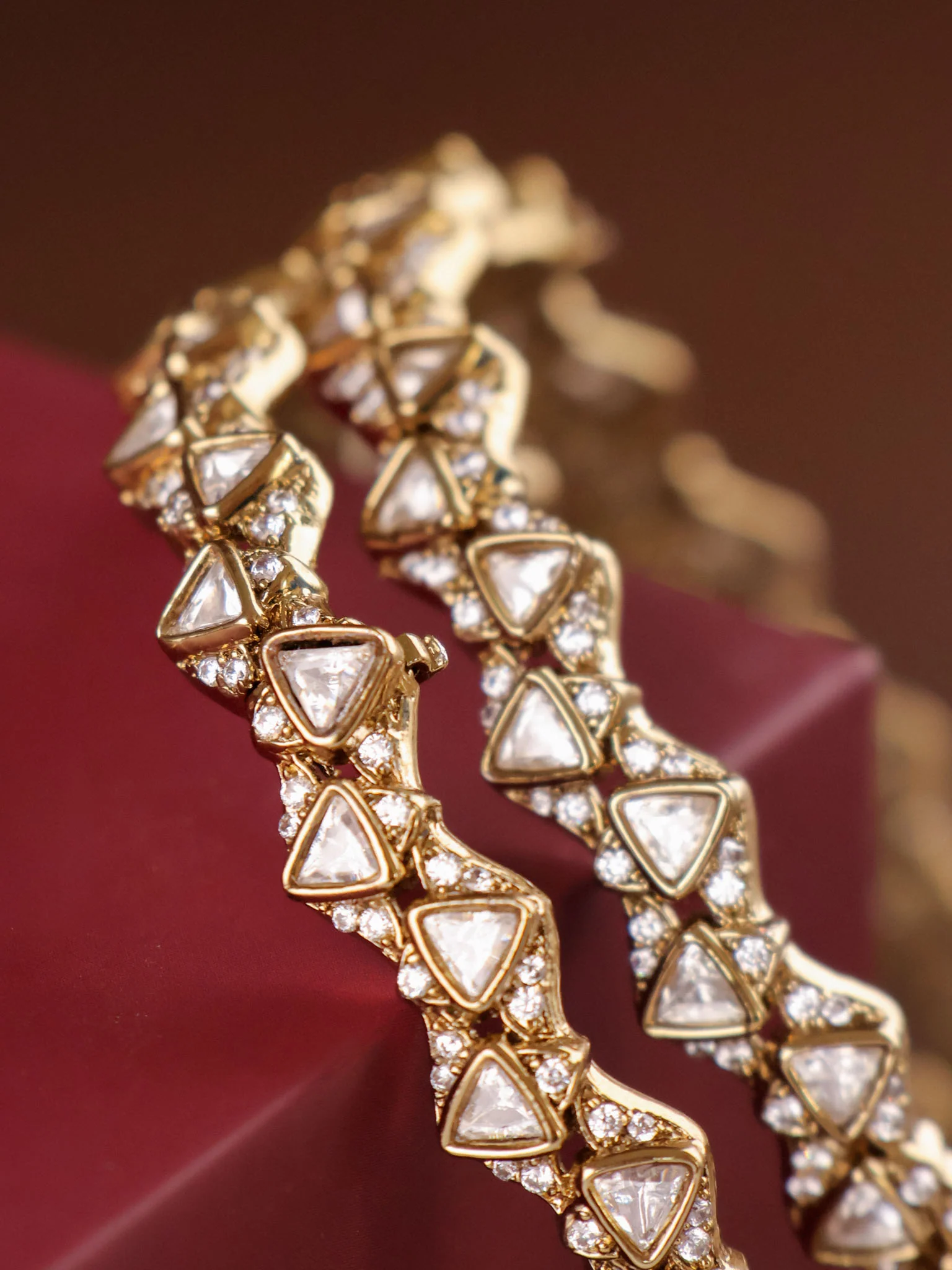 Victorian Statement Openable Bangles ( Pair of 2) - Image 3