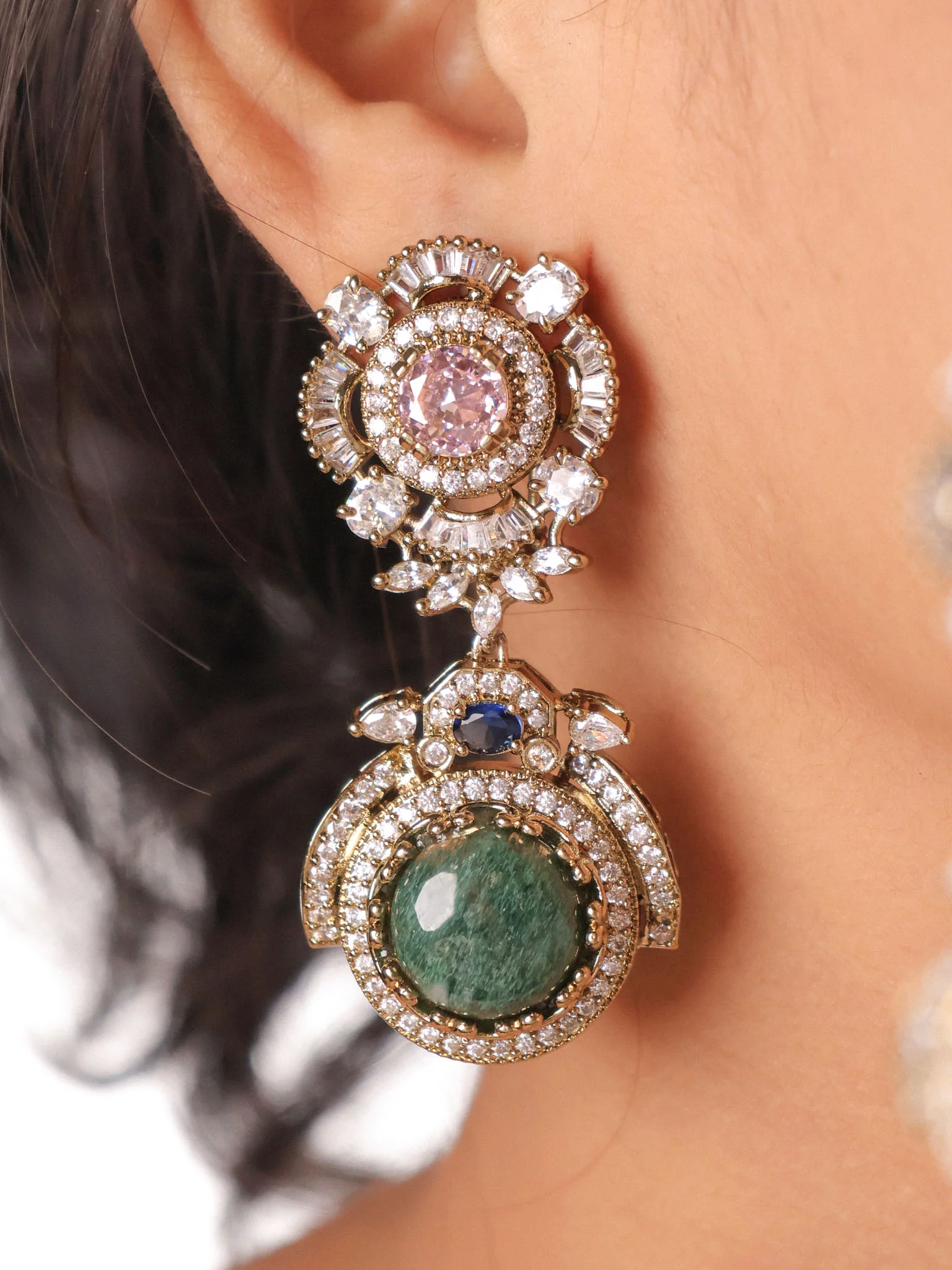 Vintage Drop Earrings - Image 4