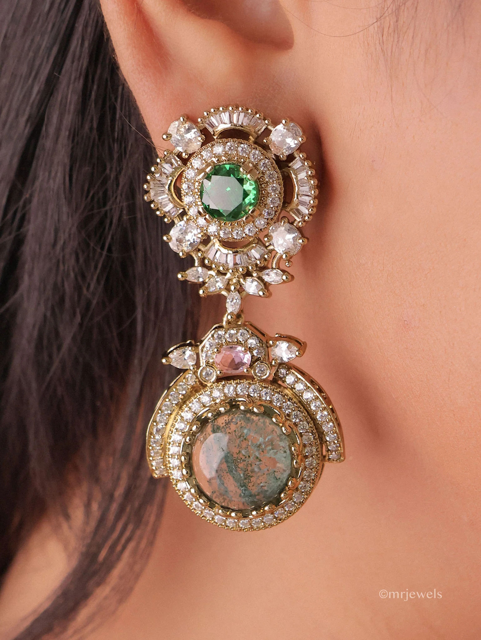 Vintage Drop Earrings - Image 5