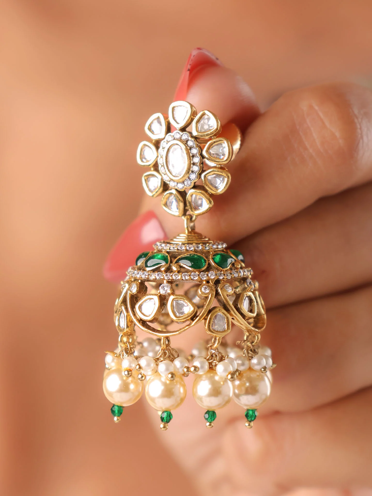 Zariah Noor Jhumkas - Image 3