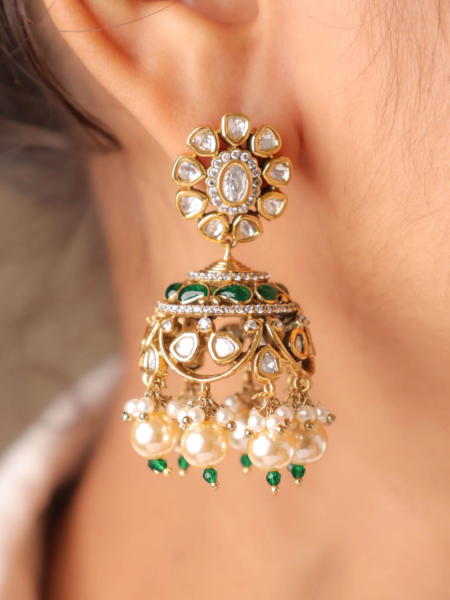 Zariah Noor Jhumkas - Image 4