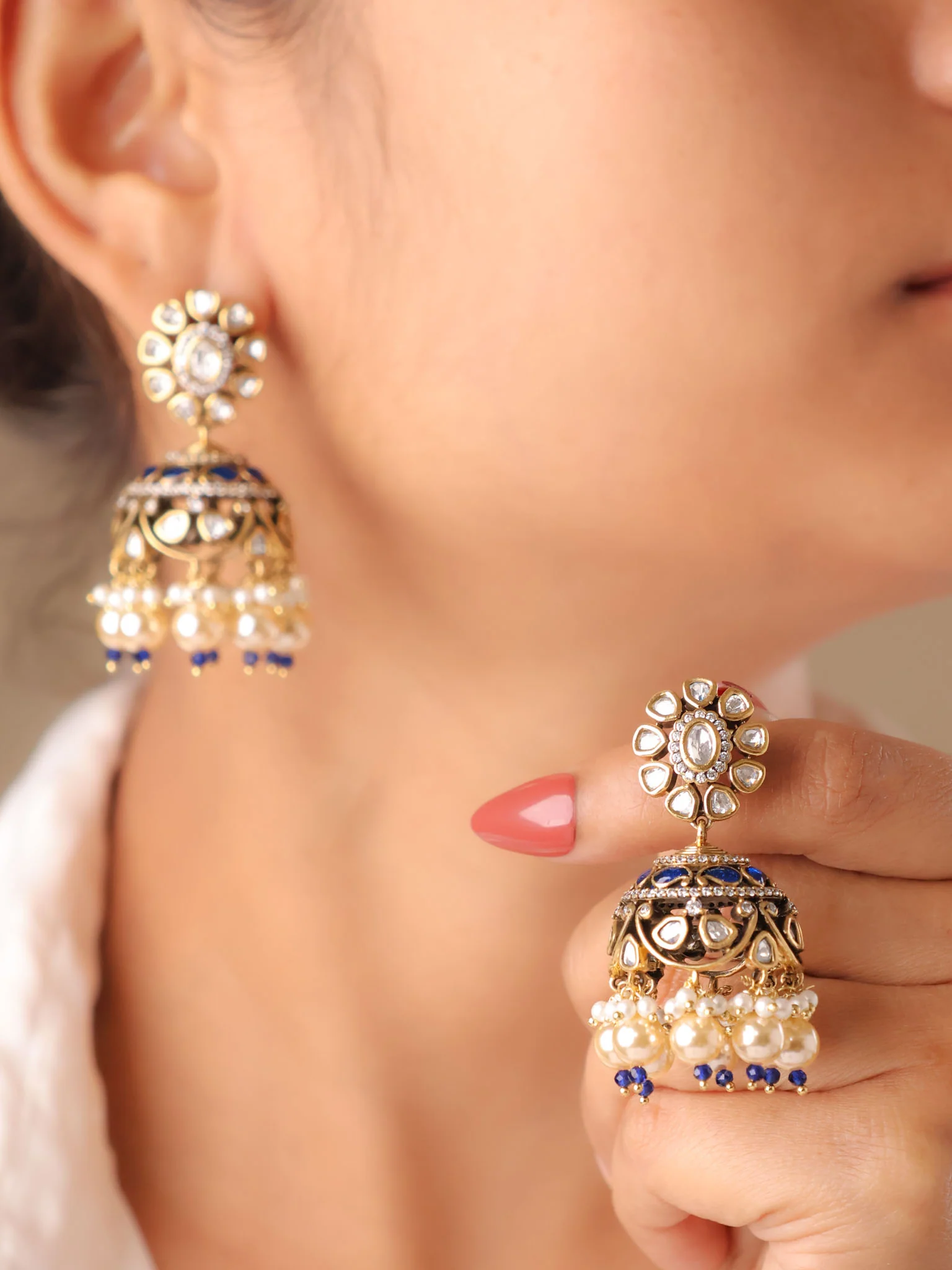 Zariah Noor Jhumkas - Image 5