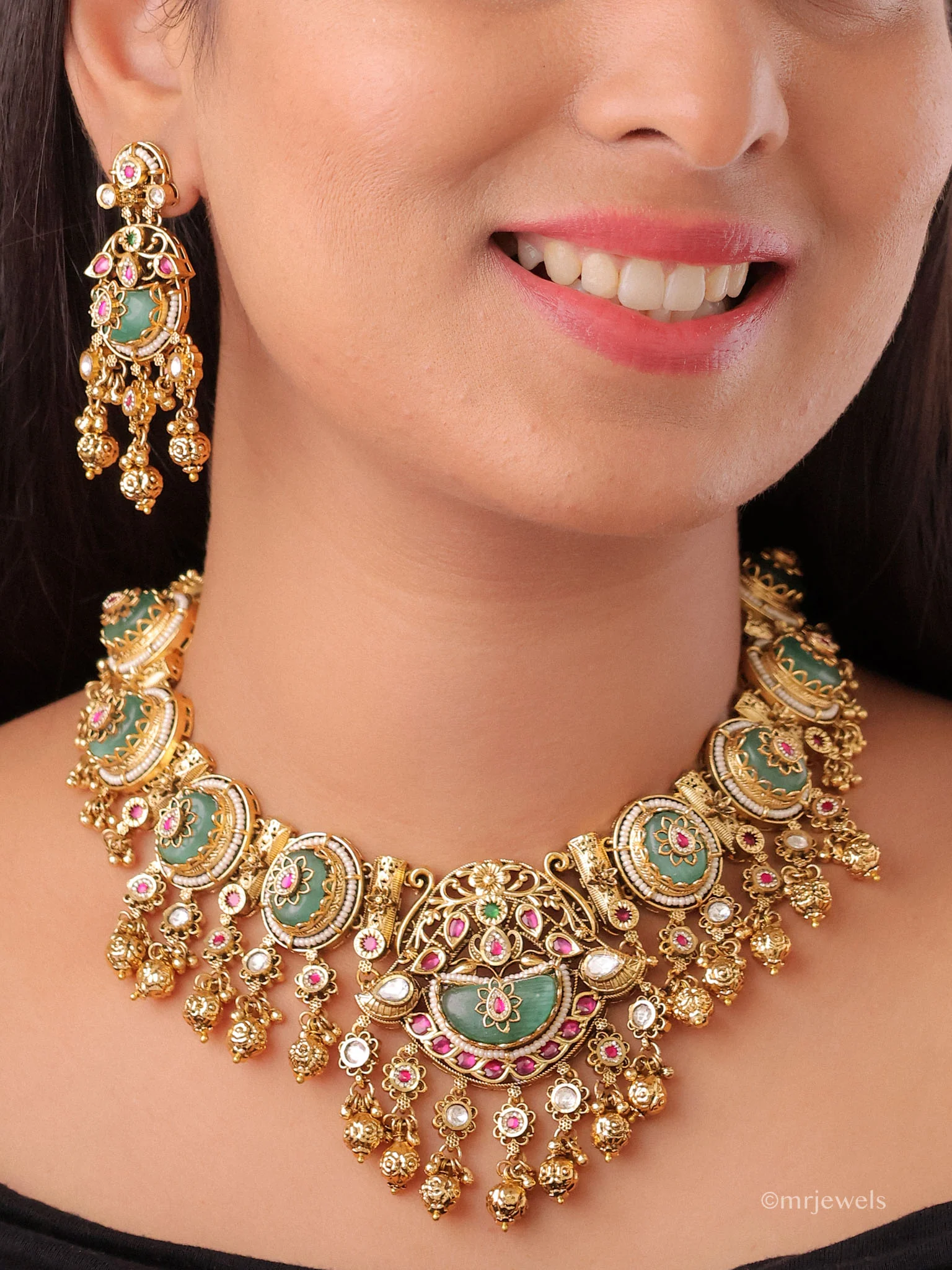 Zarika Traditional Meenakari Heritage Set