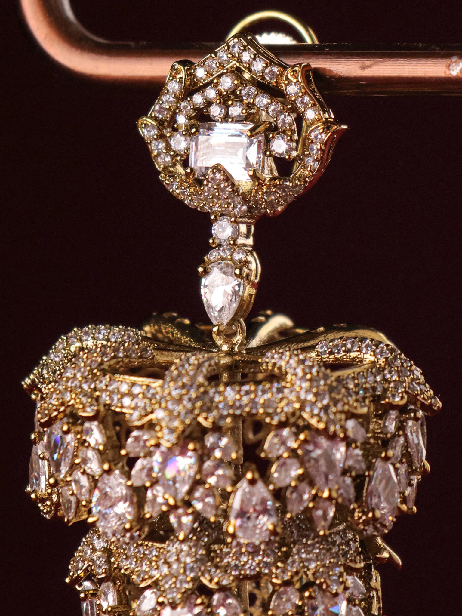 Zarina Heirloom Chandelier Earrings - Image 5