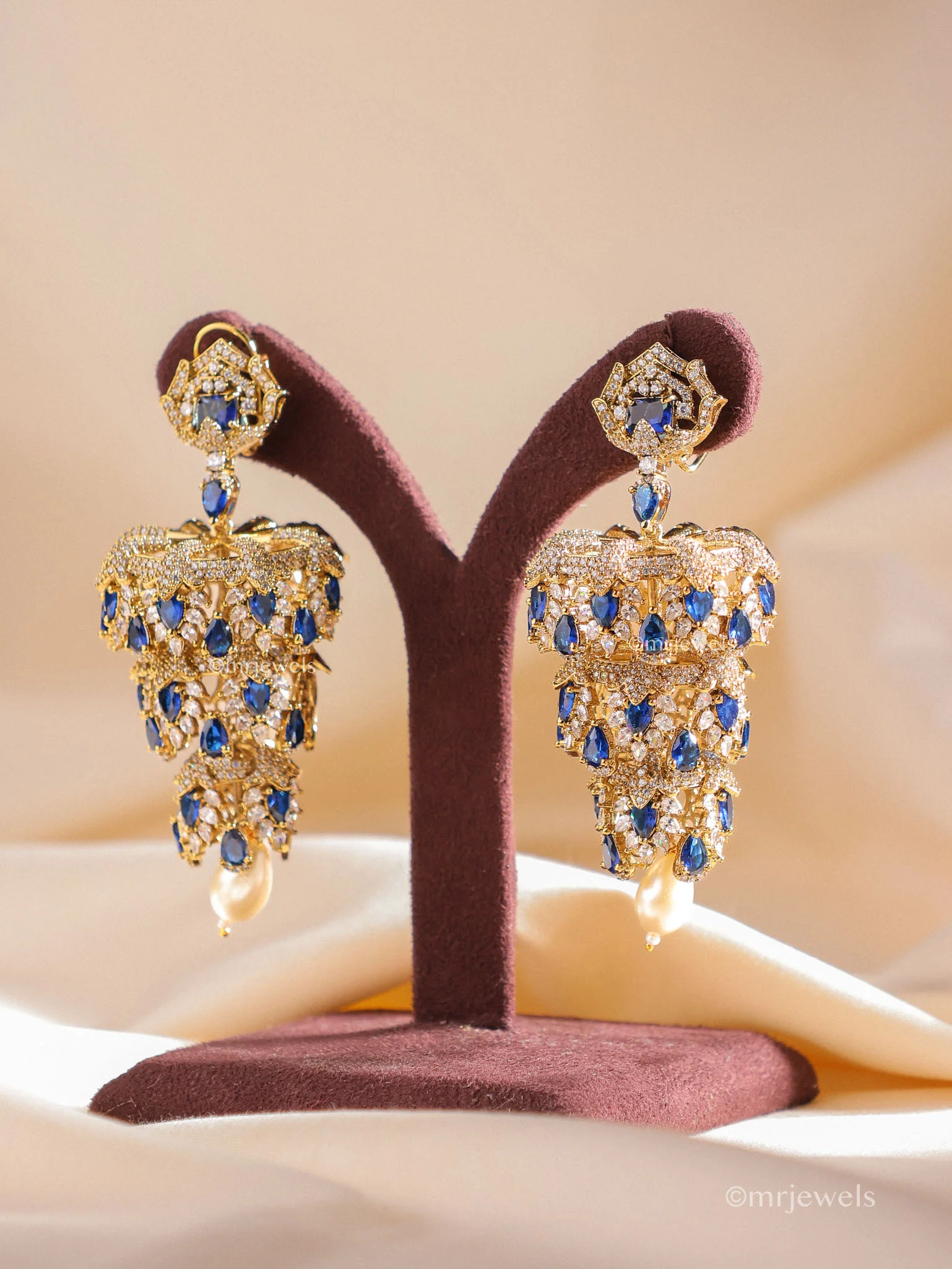 Zarina Heirloom Chandelier Earrings - Image 6