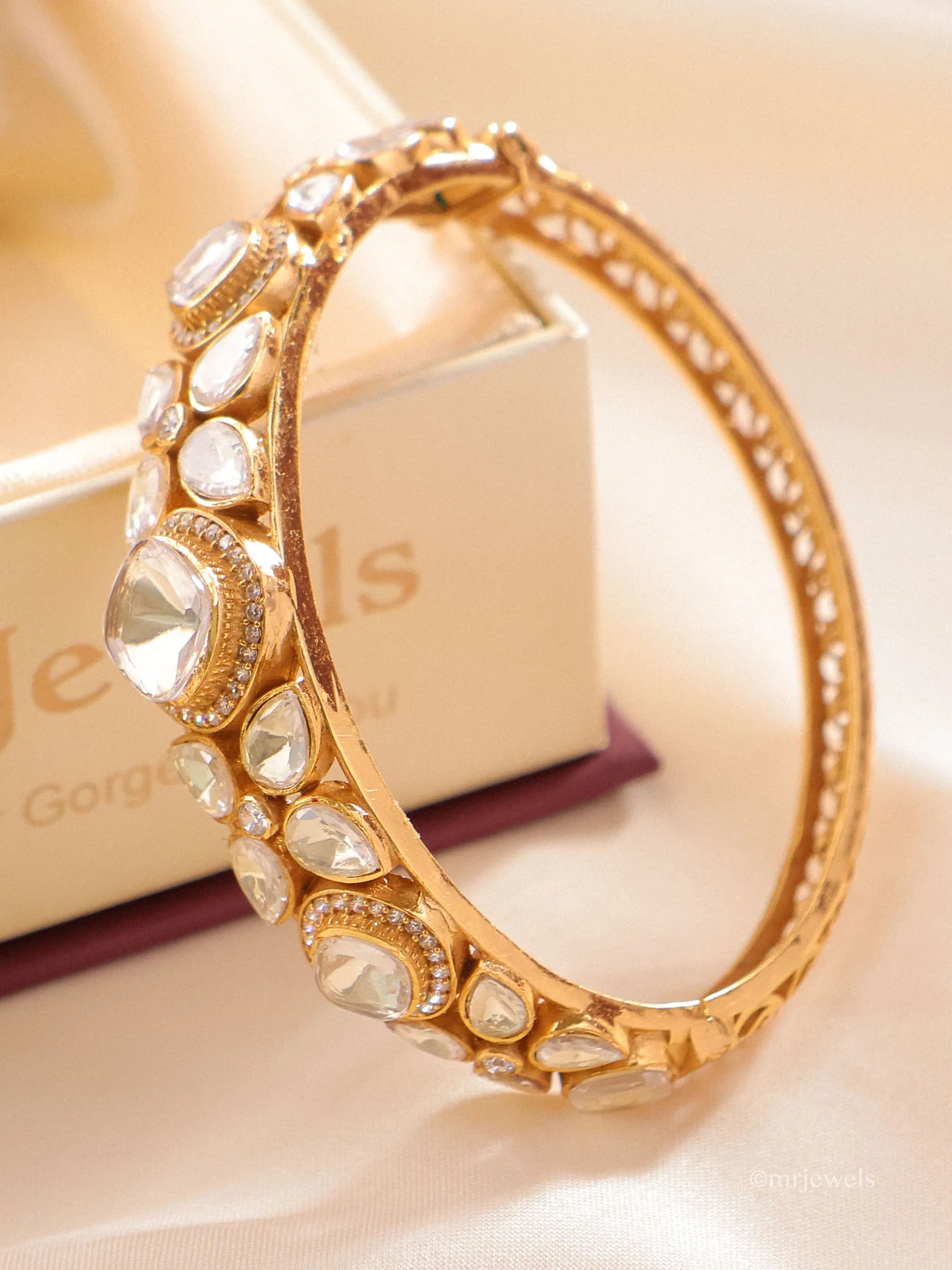 Zariya Moissanite Kada - Image 2