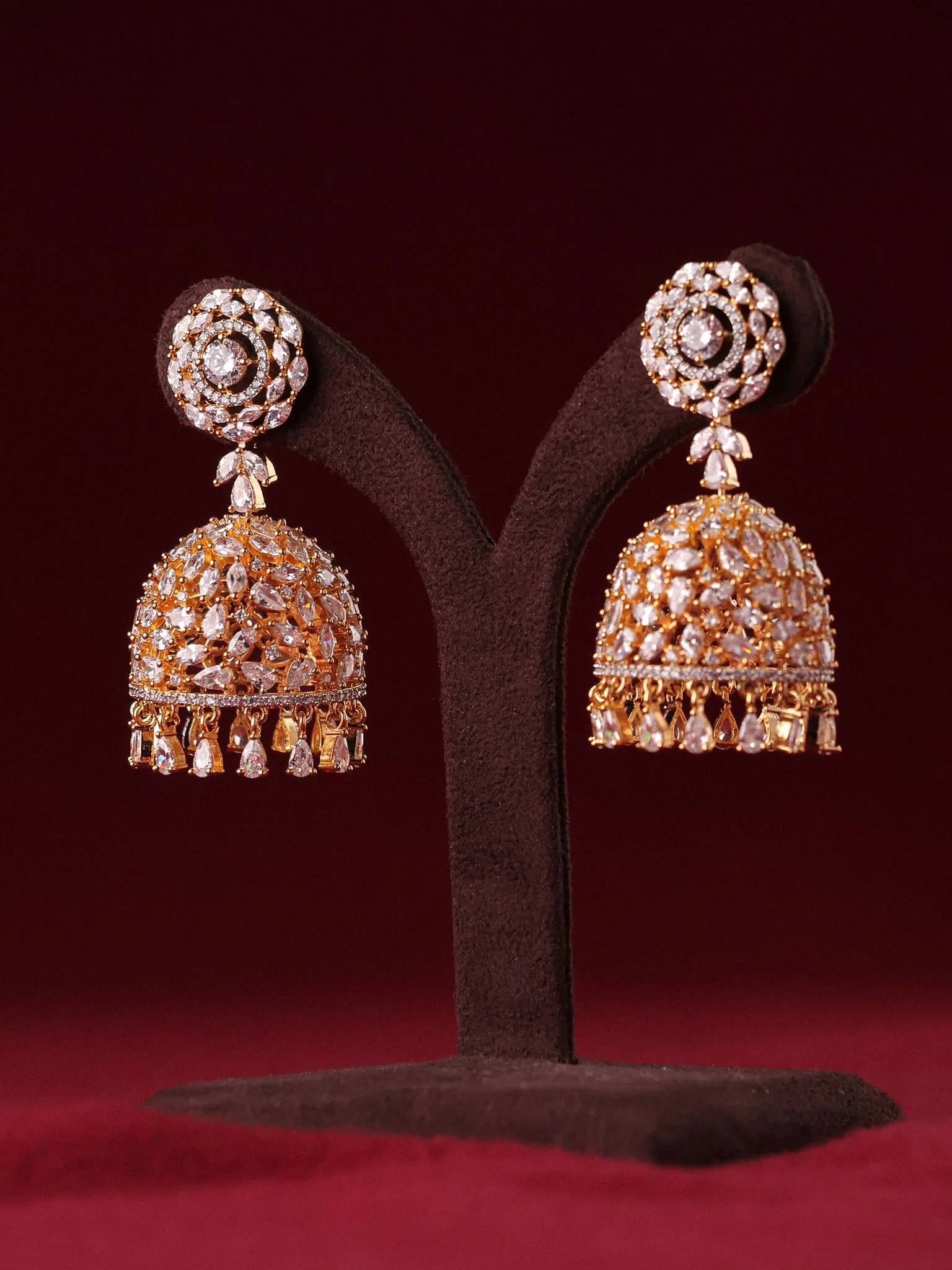 Zehra Noor Dome Jhumki Earrings