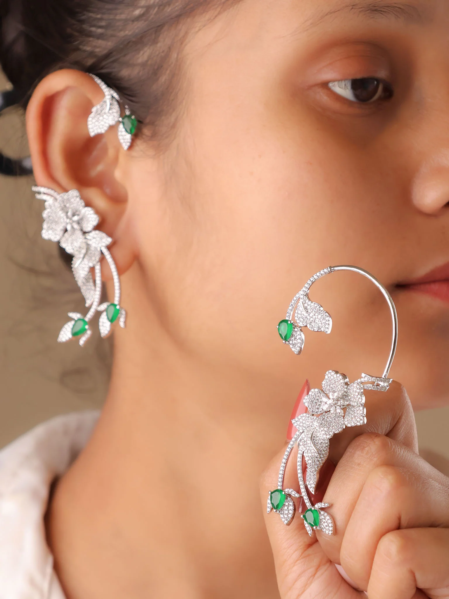 Zehra Statement Ear Cuff - Image 3