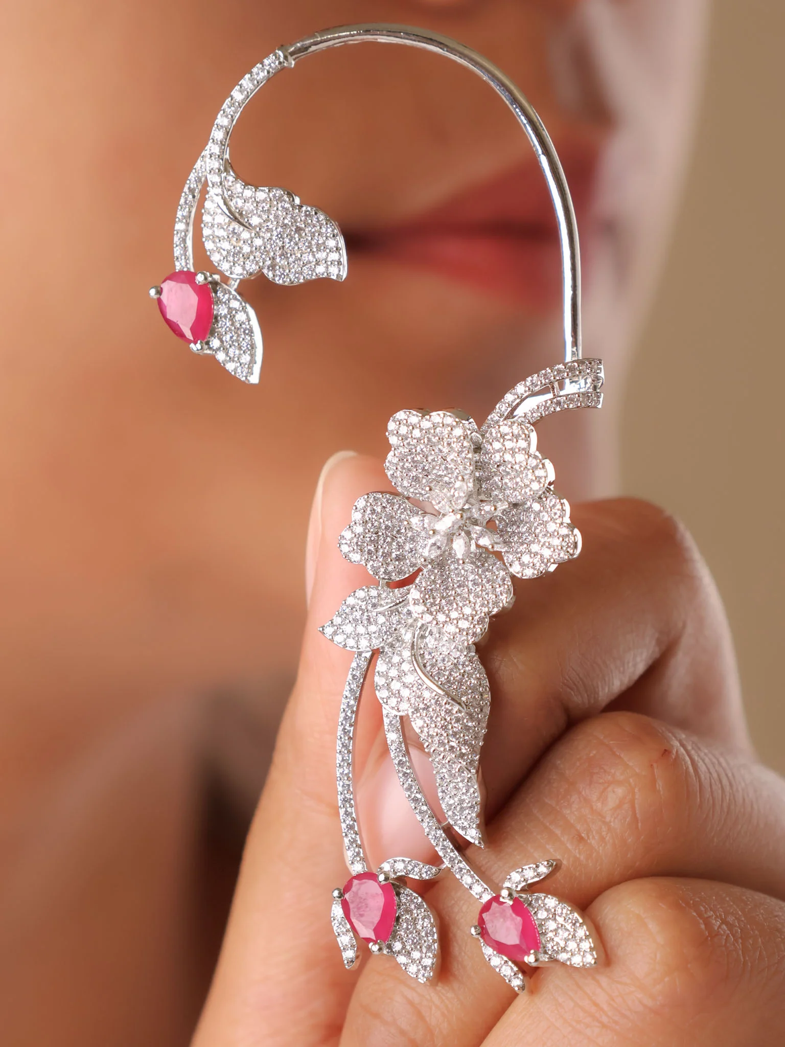 Zehra Statement Ear Cuff - Image 5