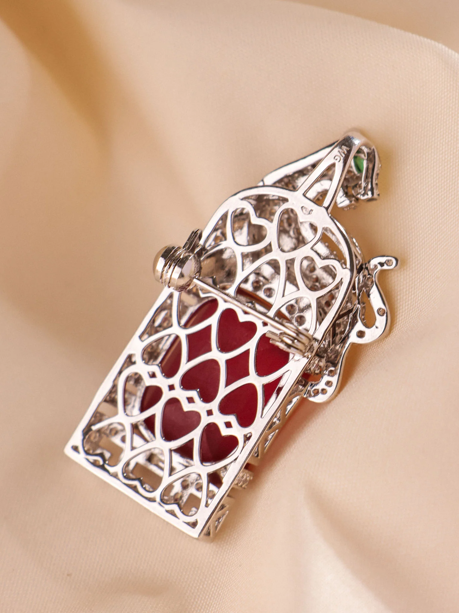 Zyron Panther Statement Brooch - Image 6